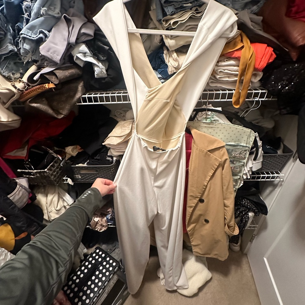 Lulu’s White Jumpsuit